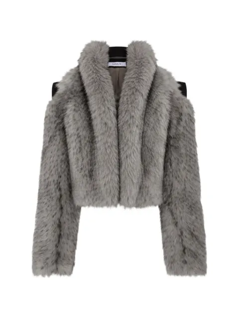 SRVC Studio Lyra faux-fur jacket