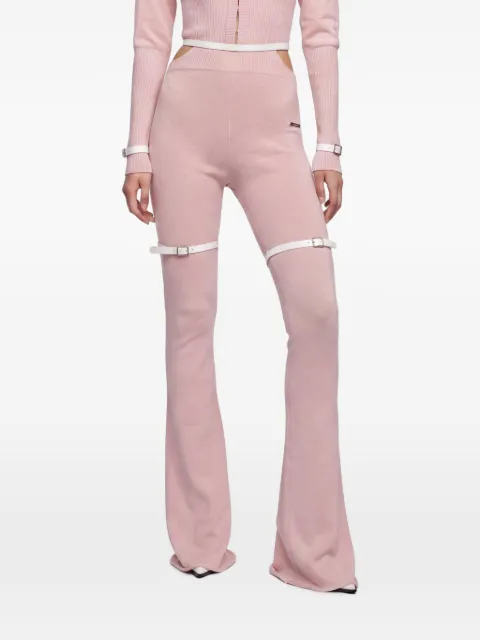 SRVC Studio pantalones Nocturne con aberturas