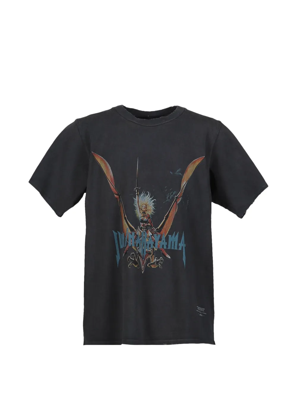 JUN/NAKAYAMA graphic-print washed T-shirt