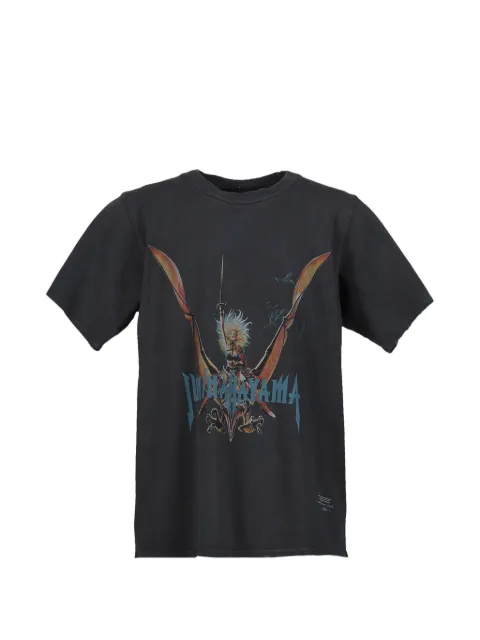 JUN/NAKAYAMA graphic-print washed T-shirt