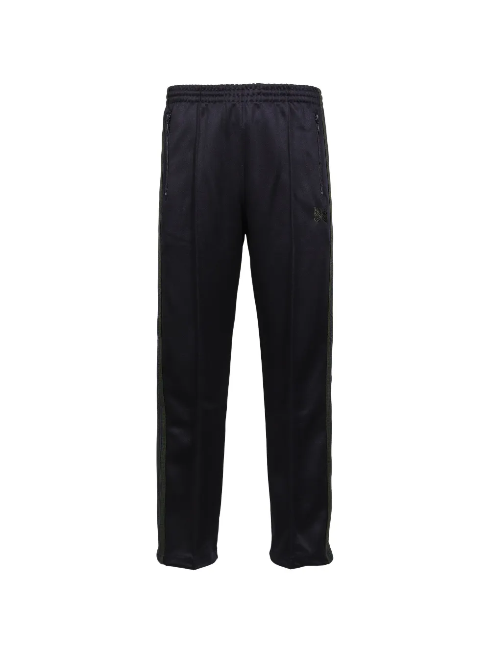 Needles embroidered-logo side-stripe track pants