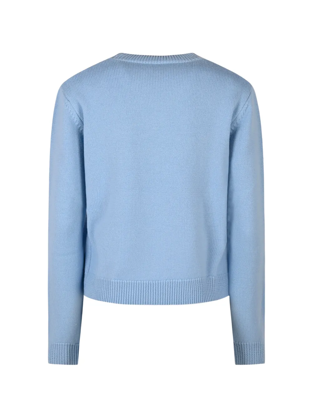 Casablanca logo-embroidered sweater Blauw