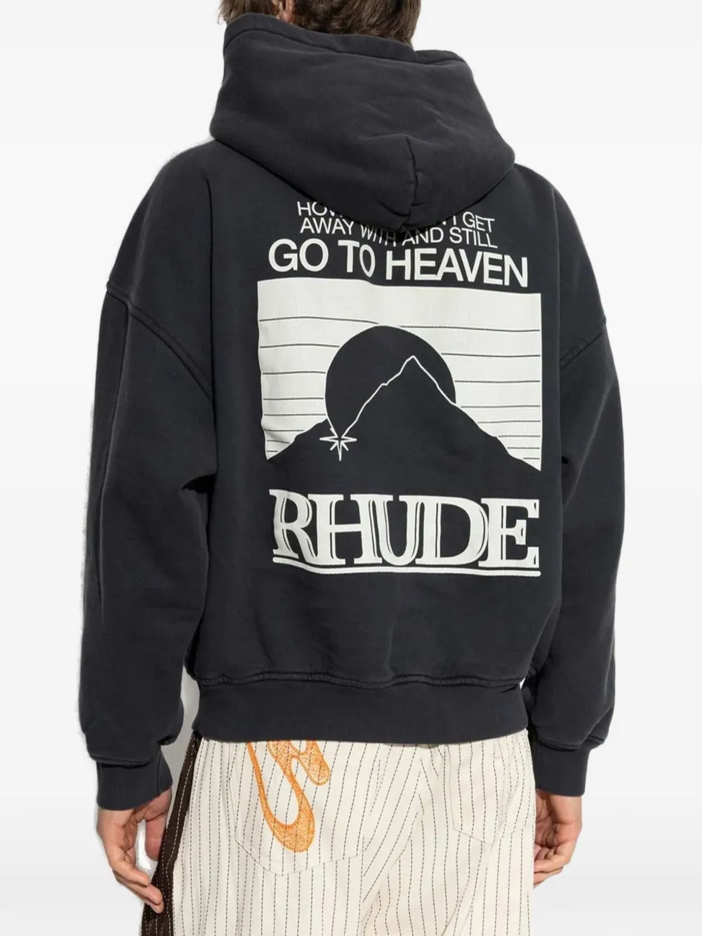 RHUDE Moonlight Pack hoodie Zwart