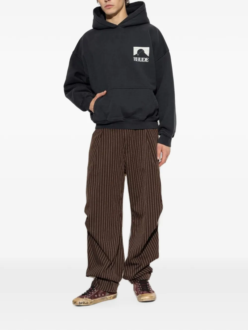 RHUDE Moonlight Pack hoodie Zwart