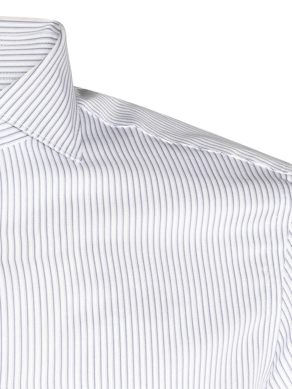 Canali vertical-stripe shirt Wit