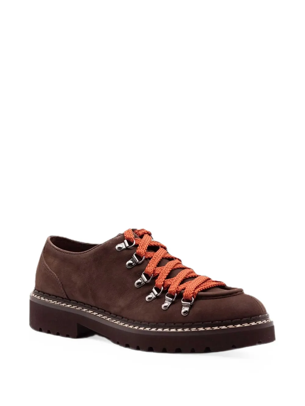 Doucal's lace-up suede shoes Bruin