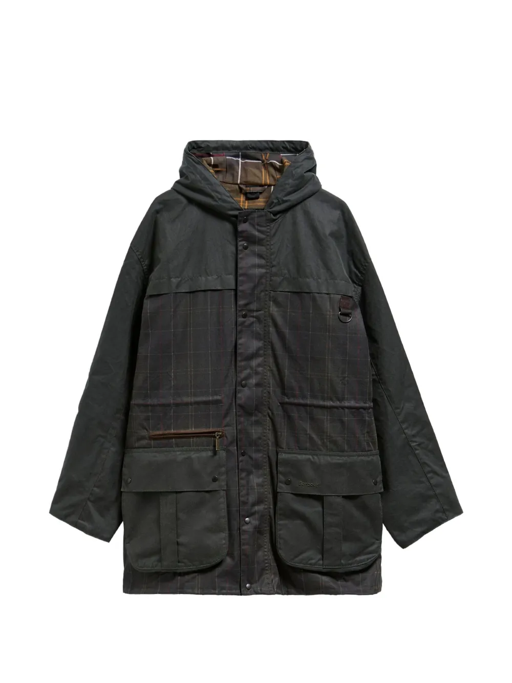 Barbour Icons Tartan Durham hooded jacket