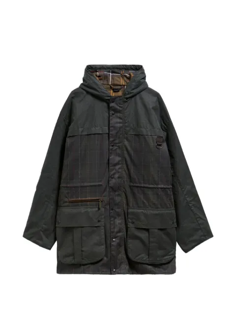 Barbour Icons Tartan Durham hooded jacket