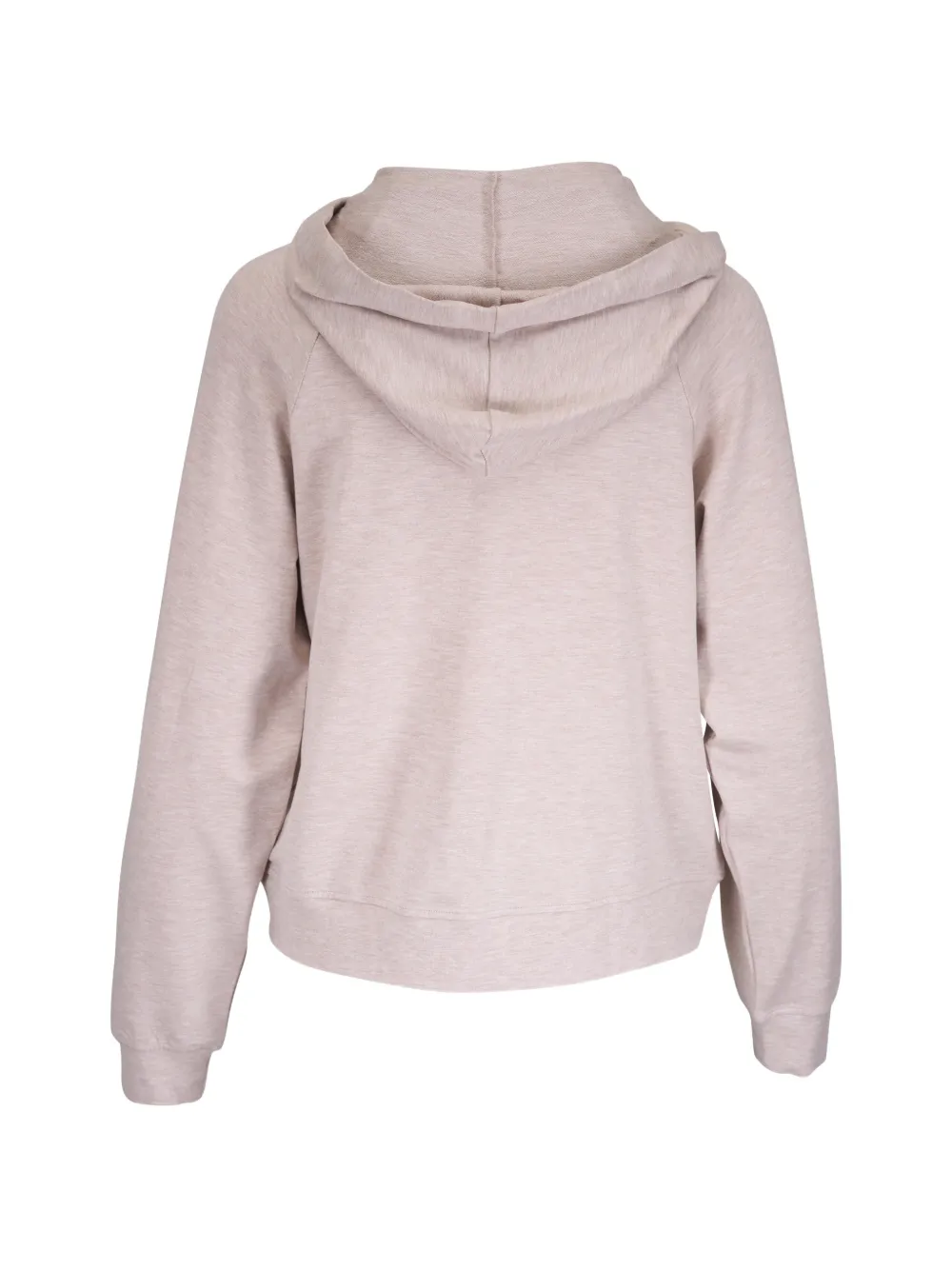 Majestic Filatures Hoodie met rits Beige