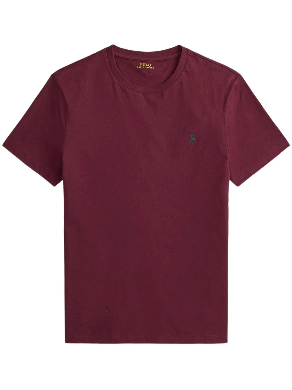 Polo Ralph Lauren logo-embroidered T-shirt Rood