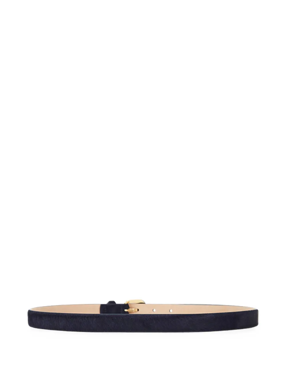 B-Low The Belt Kennedy Mini riem met kalfshaar Blauw