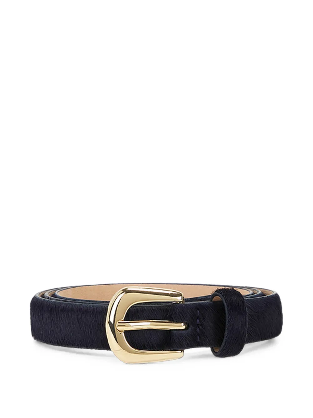 B-Low The Belt Kennedy Mini riem met kalfshaar Blauw