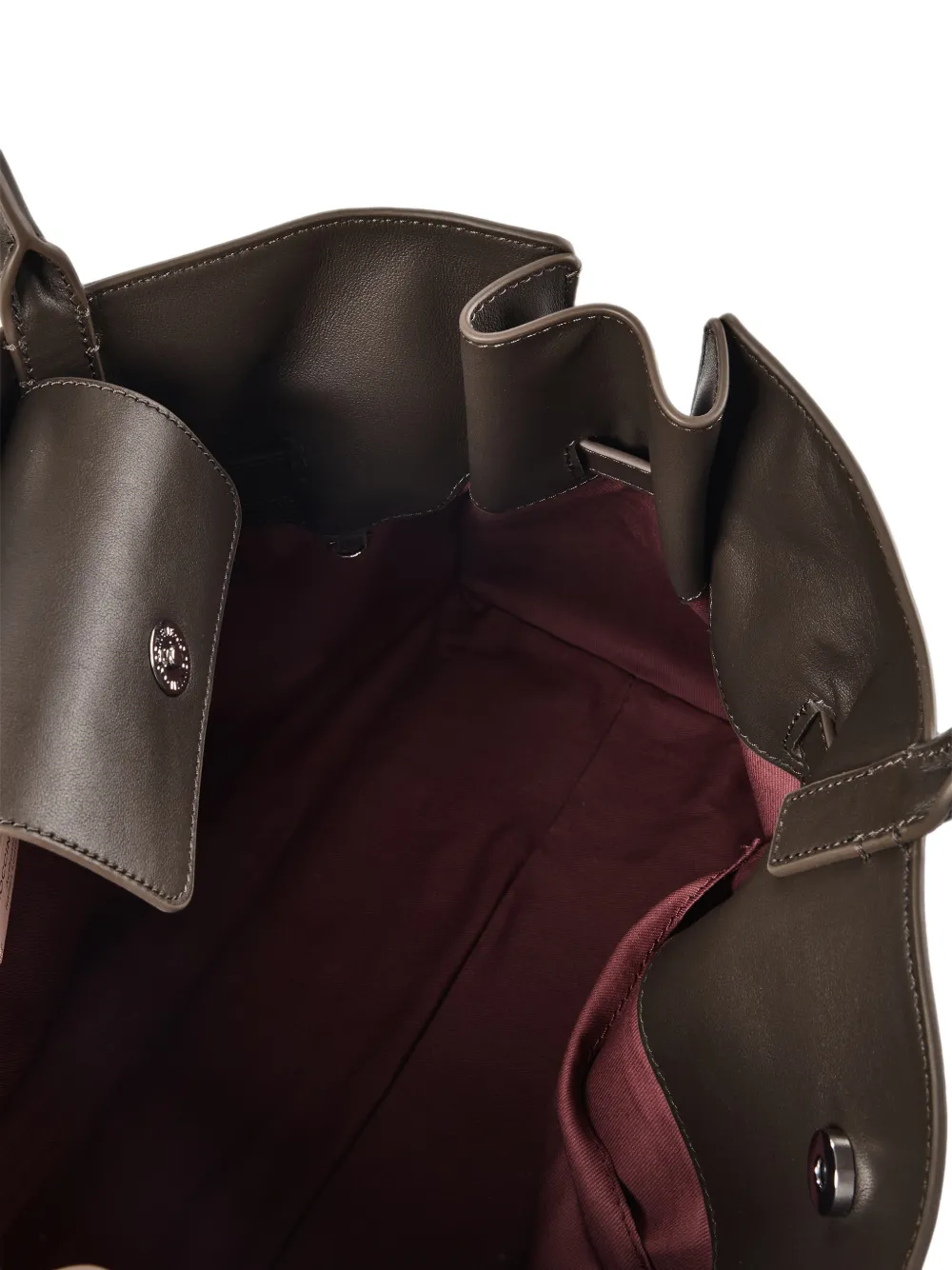 Coccinelle Sabine Soft schoudertas met ceintuur Bruin