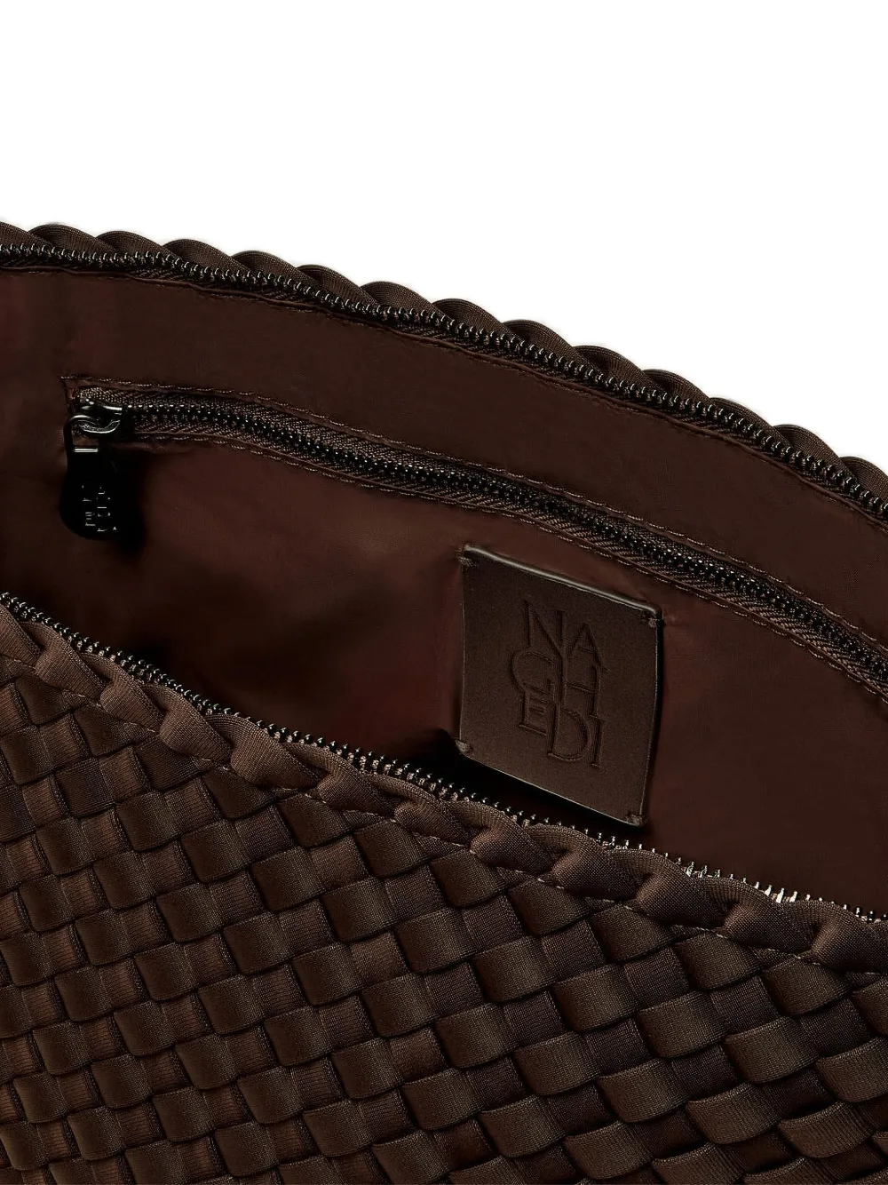 NAGHEDI Grote Portofino Cosmetic clutch Bruin