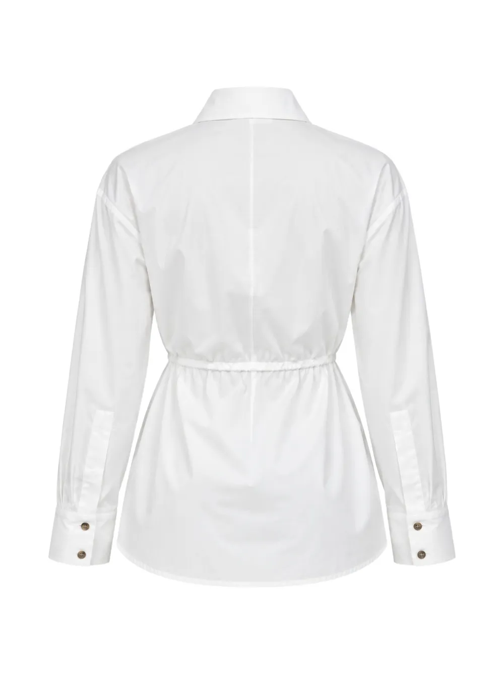 LIU JO Blouse met trekkoordtaille Wit