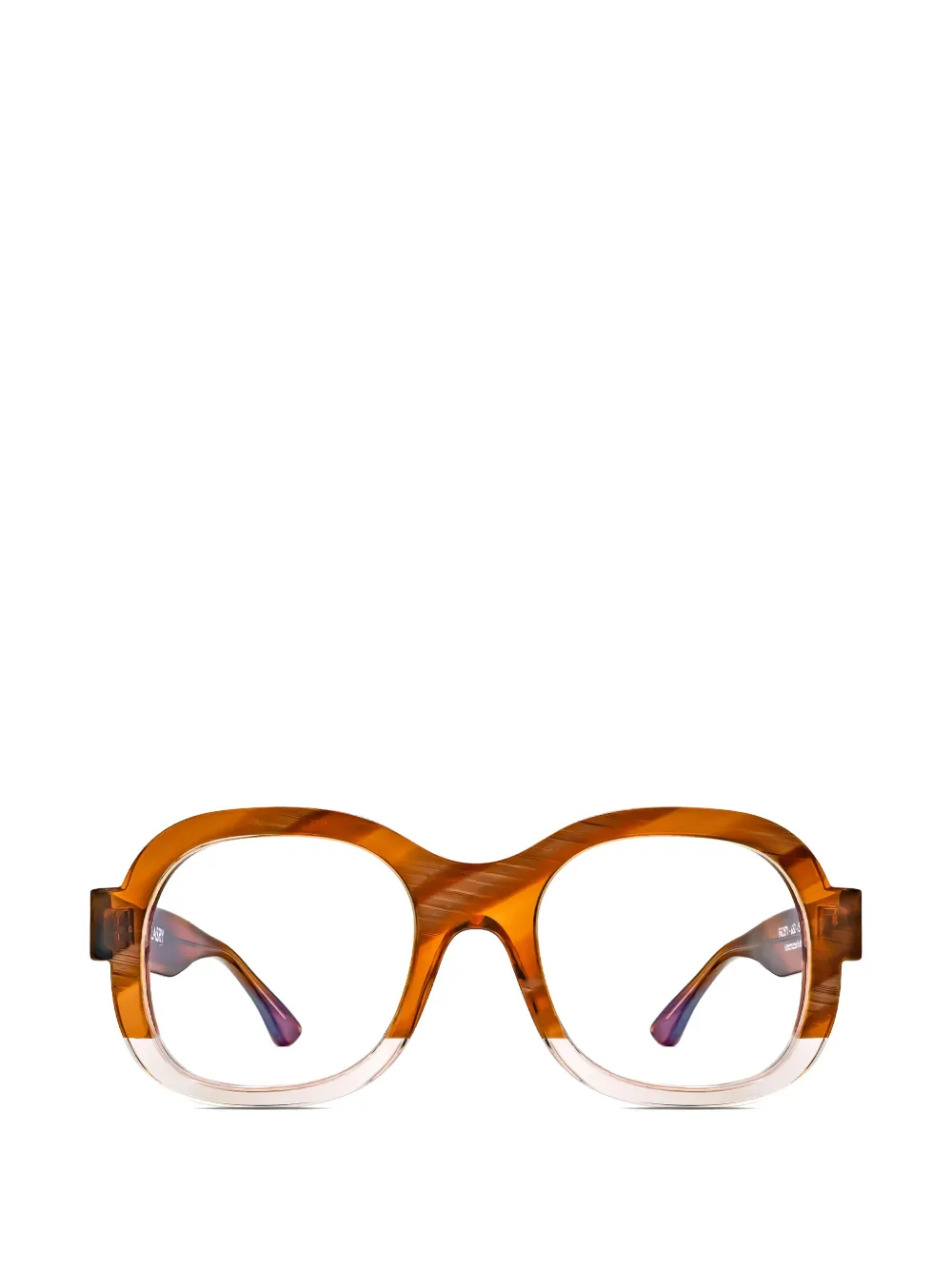 Thierry Lasry lunettes de vue Frosty à monture carrée - Orange