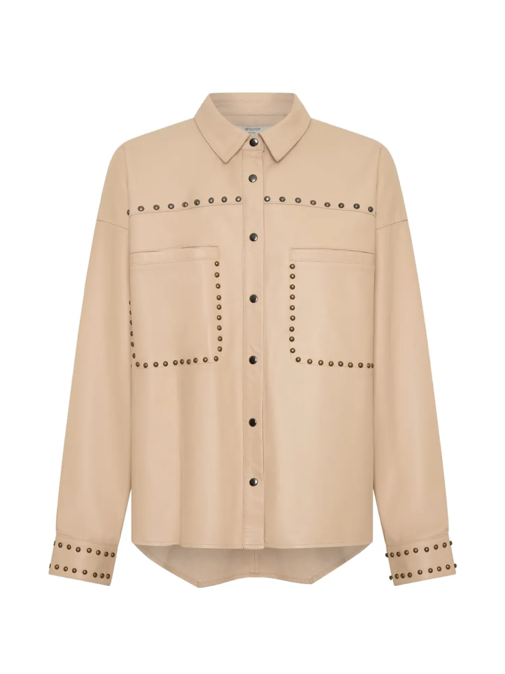 One Teaspoon Daria stud-embellished leather jacket