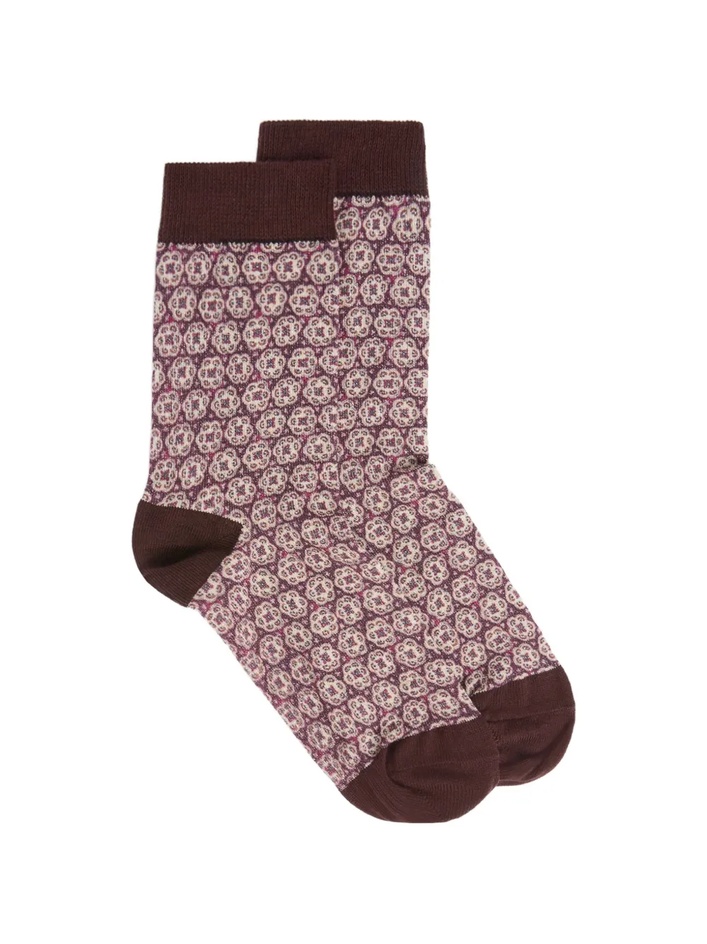 MOMONÌ Nanami patterned socks