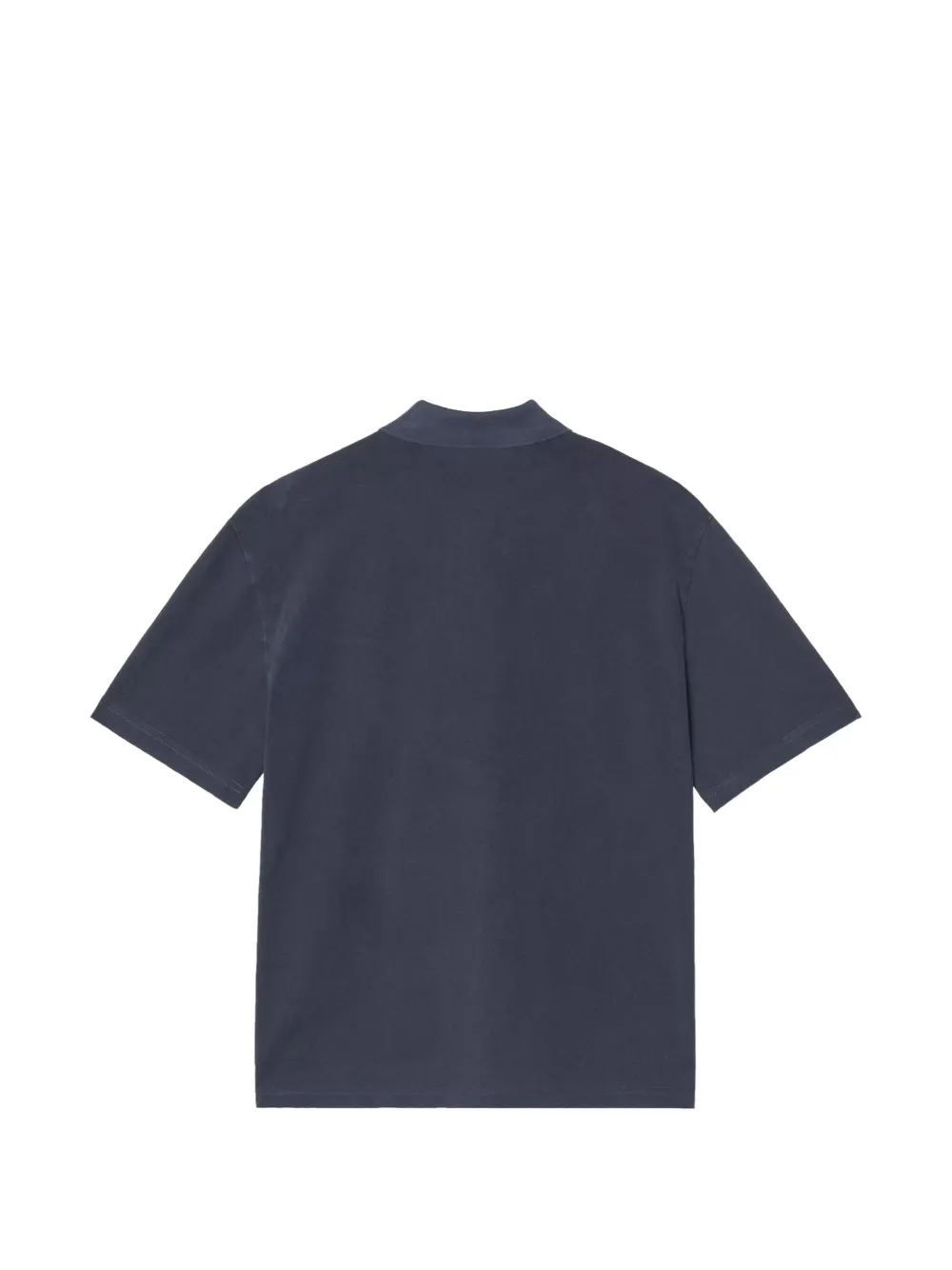 Carhartt WIP Wayne poloshirt met geborduurd logo Blauw