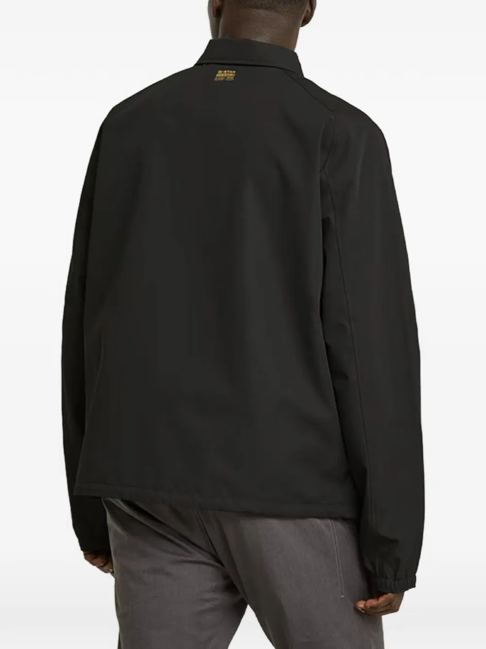 G-Star RAW Shirtjack met logoprint Zwart