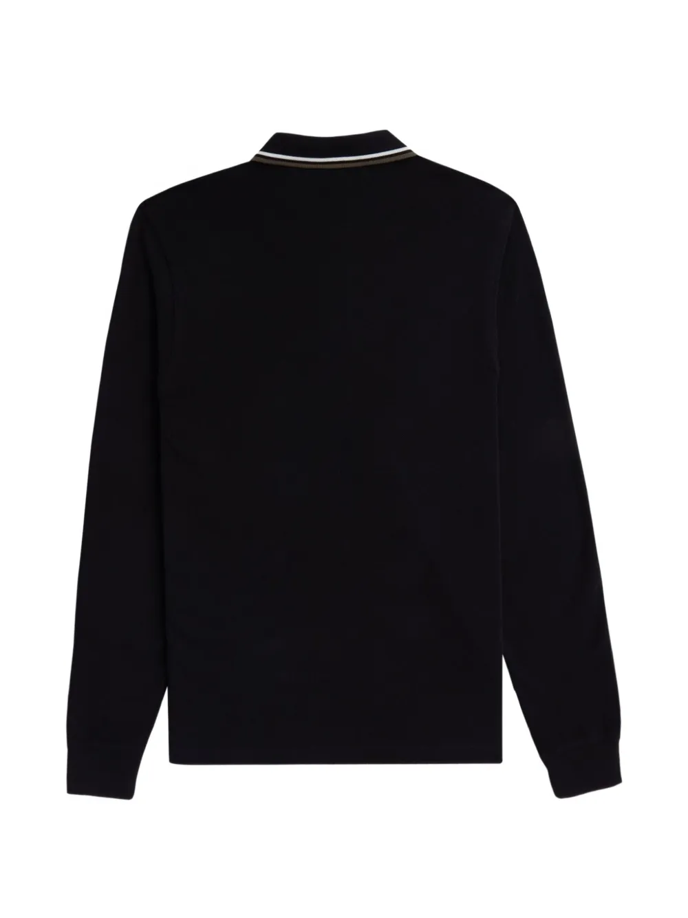 Fred Perry Poloshirt met lange mouwen Zwart