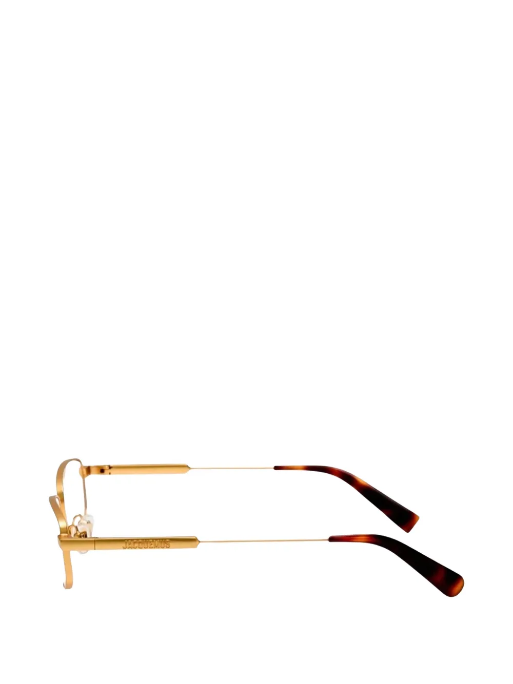 Jacquemus rectangle-frame glasses Goud