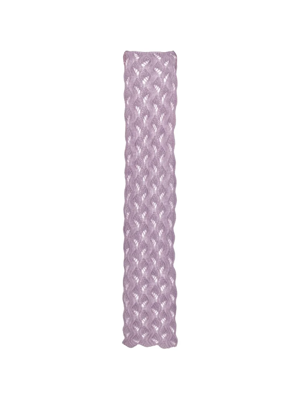 MILA SCHON open-knit wool scarf