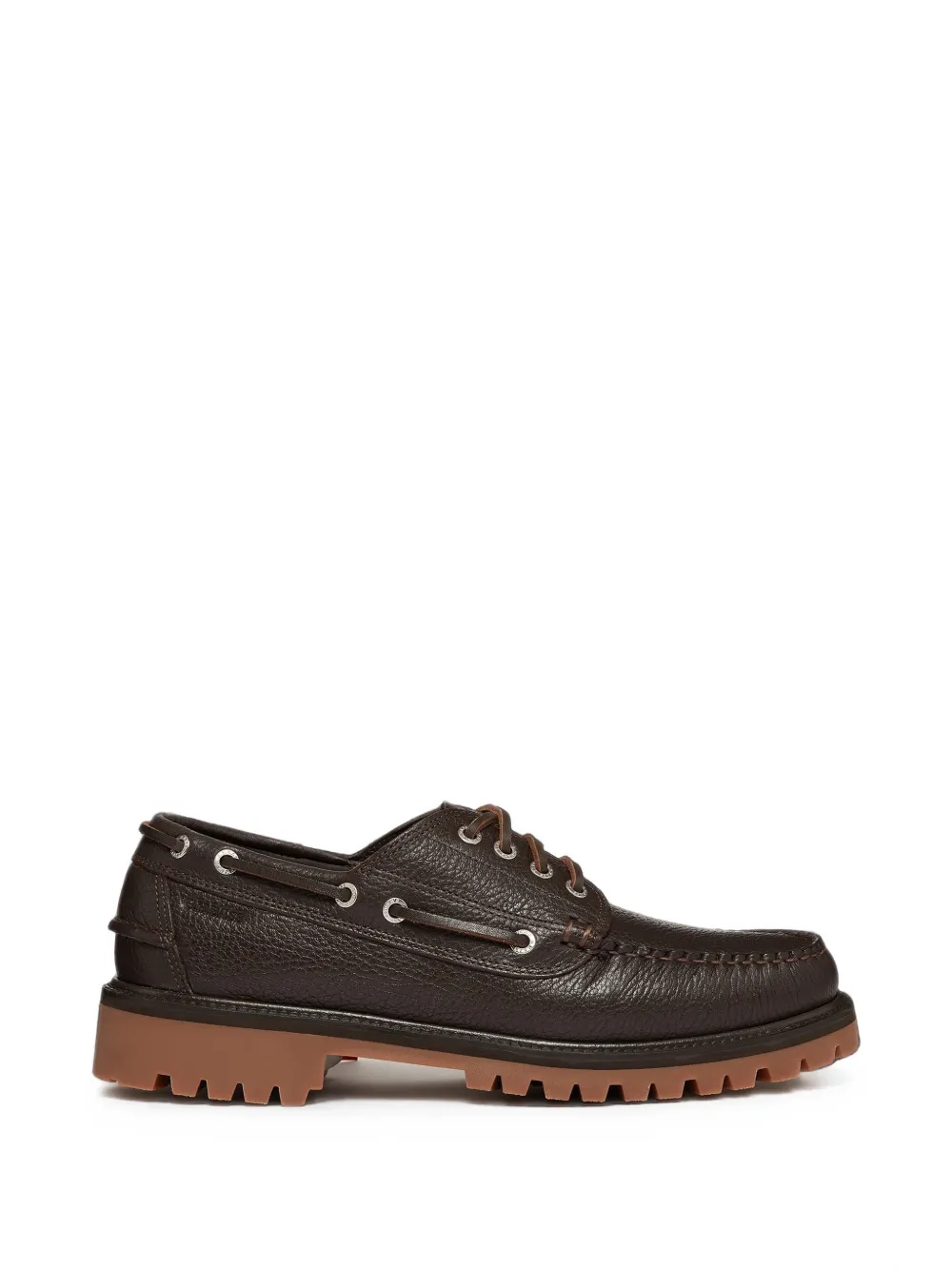 G.H.Bass Ranger Lug Segelschuhe aus Leder - Braun