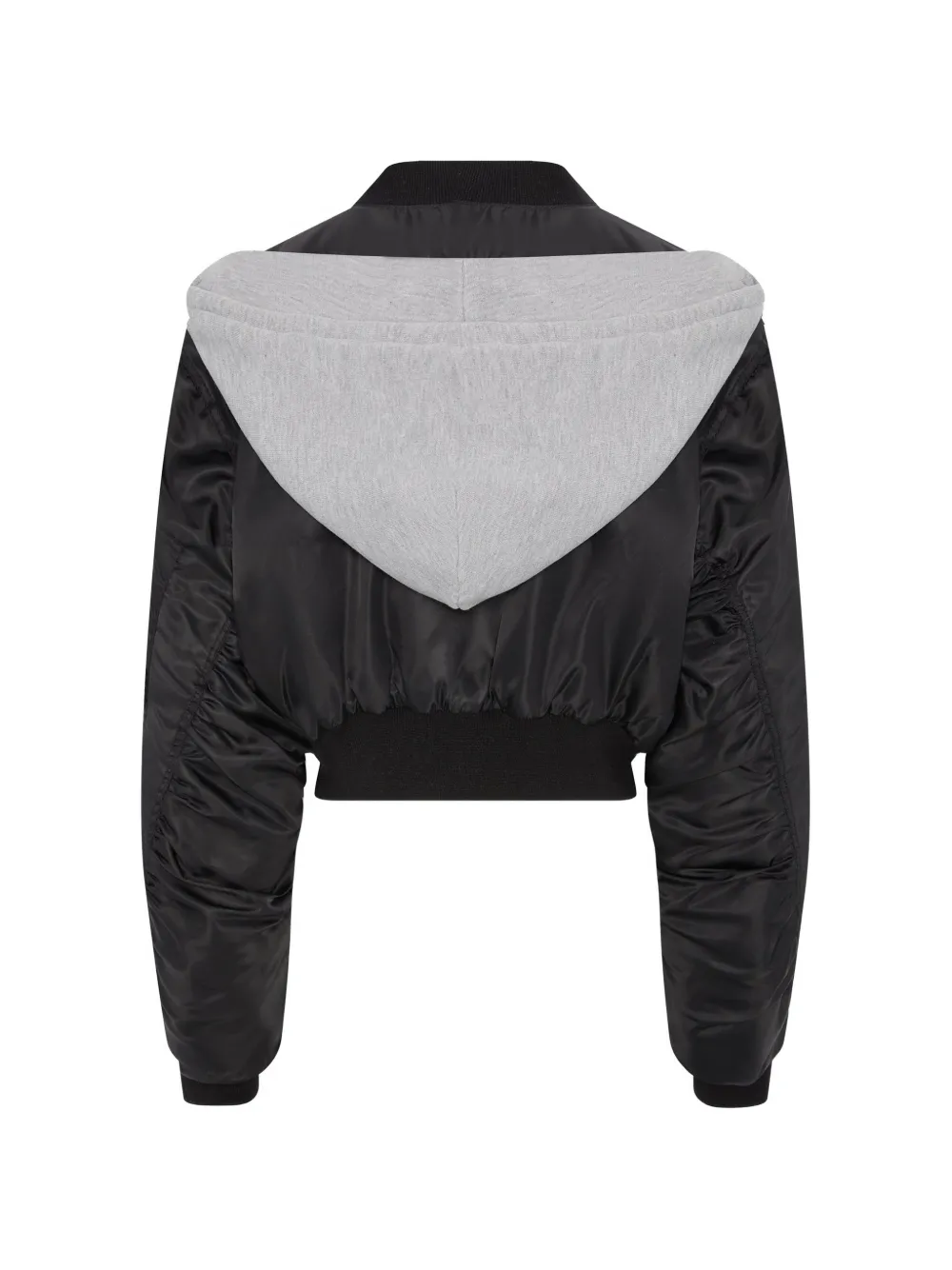 SRVC Studio Bomberjack met capuchon Zwart