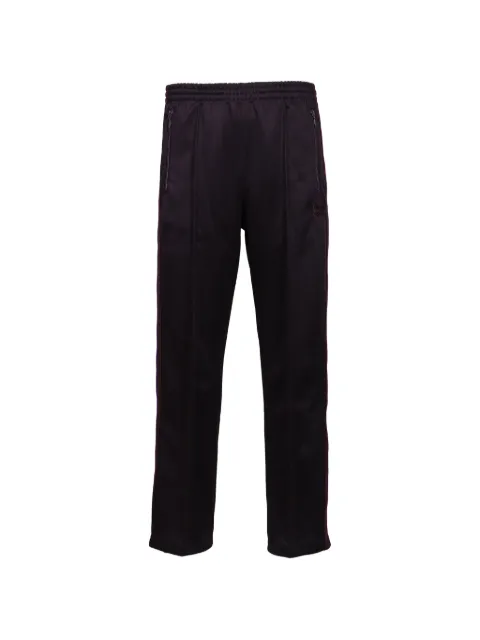 Needles embroidered-logo side-stripe track pants