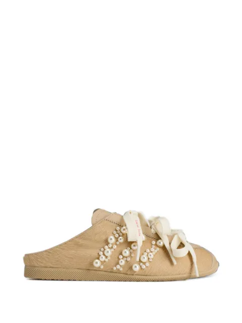 adidas x Simone Rocha Japan Slip-On pearl-embellished sneakers