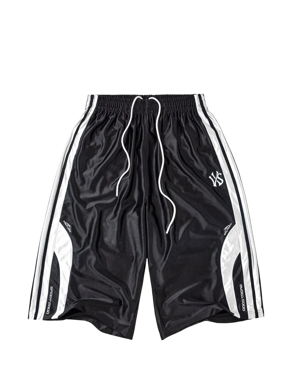 Vale Dr Doom Side-stripe Shorts In Black