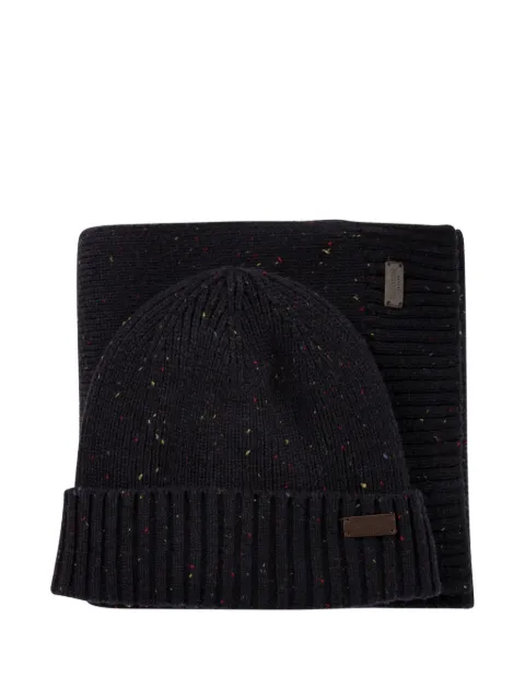 Barbour ensemble bonnet-écharpe Carlton Fleck