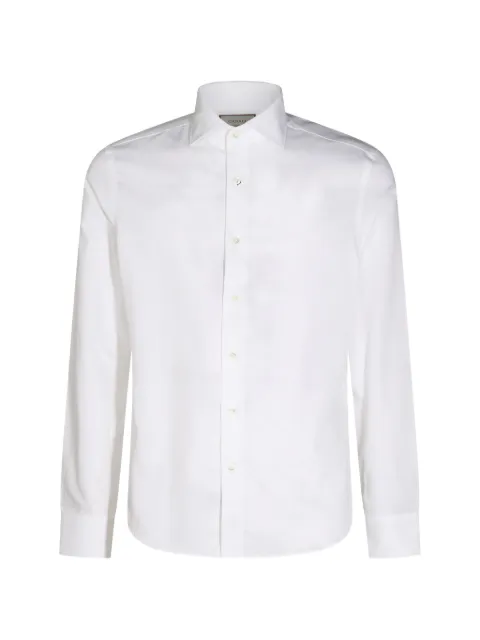 Canali long-sleeve cotton shirt