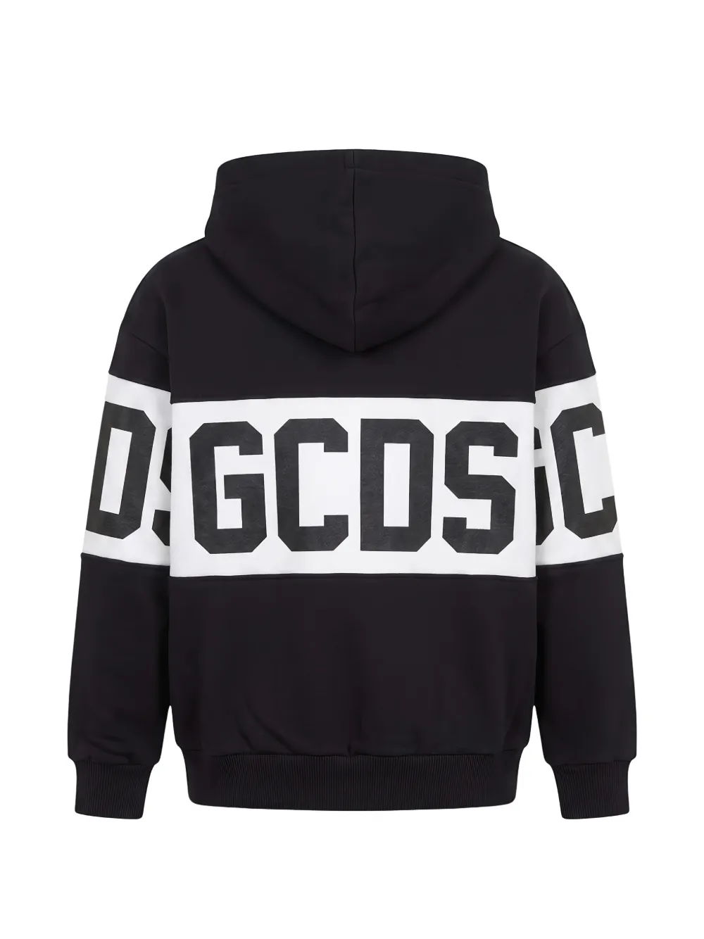 Gcds Kids Hoodie met logoprint Zwart