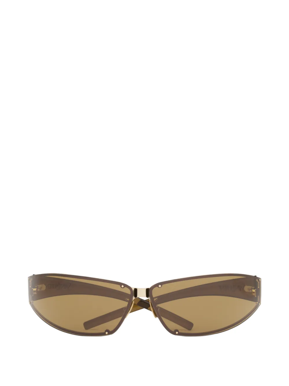 Saint Laurent Eyewear SL 963 Sonnenbrille mit geometrischem Gestell - Braun