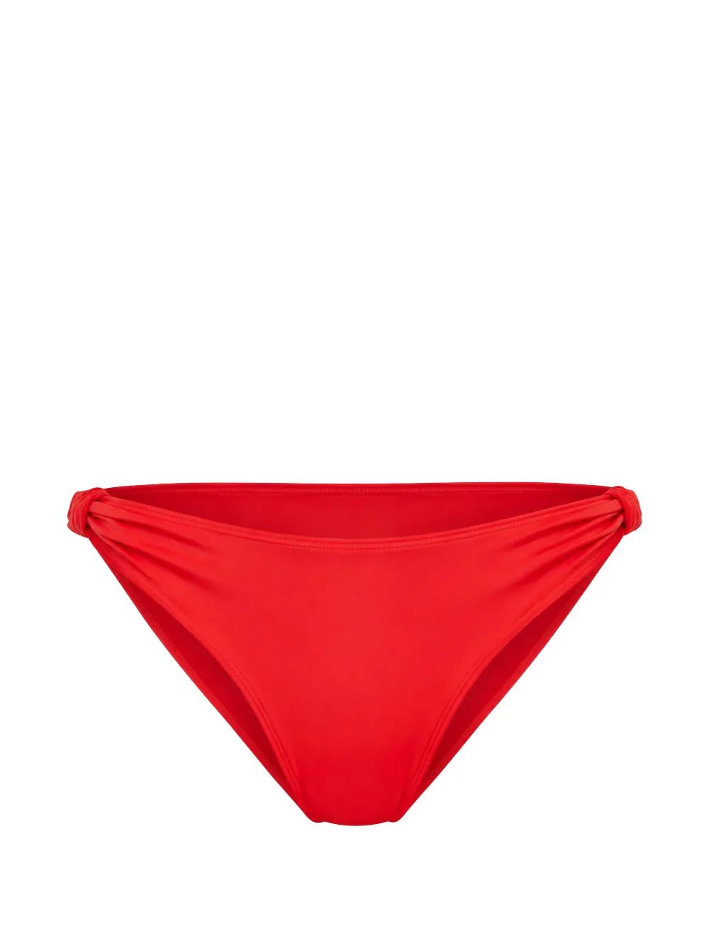 Lenny Niemeyer ruched tie-detail bikini bottoms - Rosso