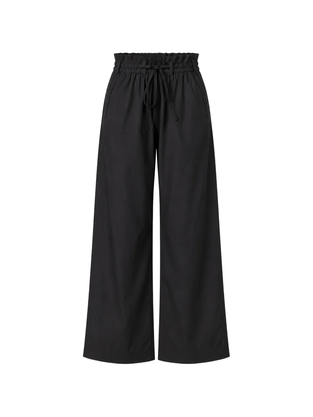 Tela paperbag-waist wide-leg trousers