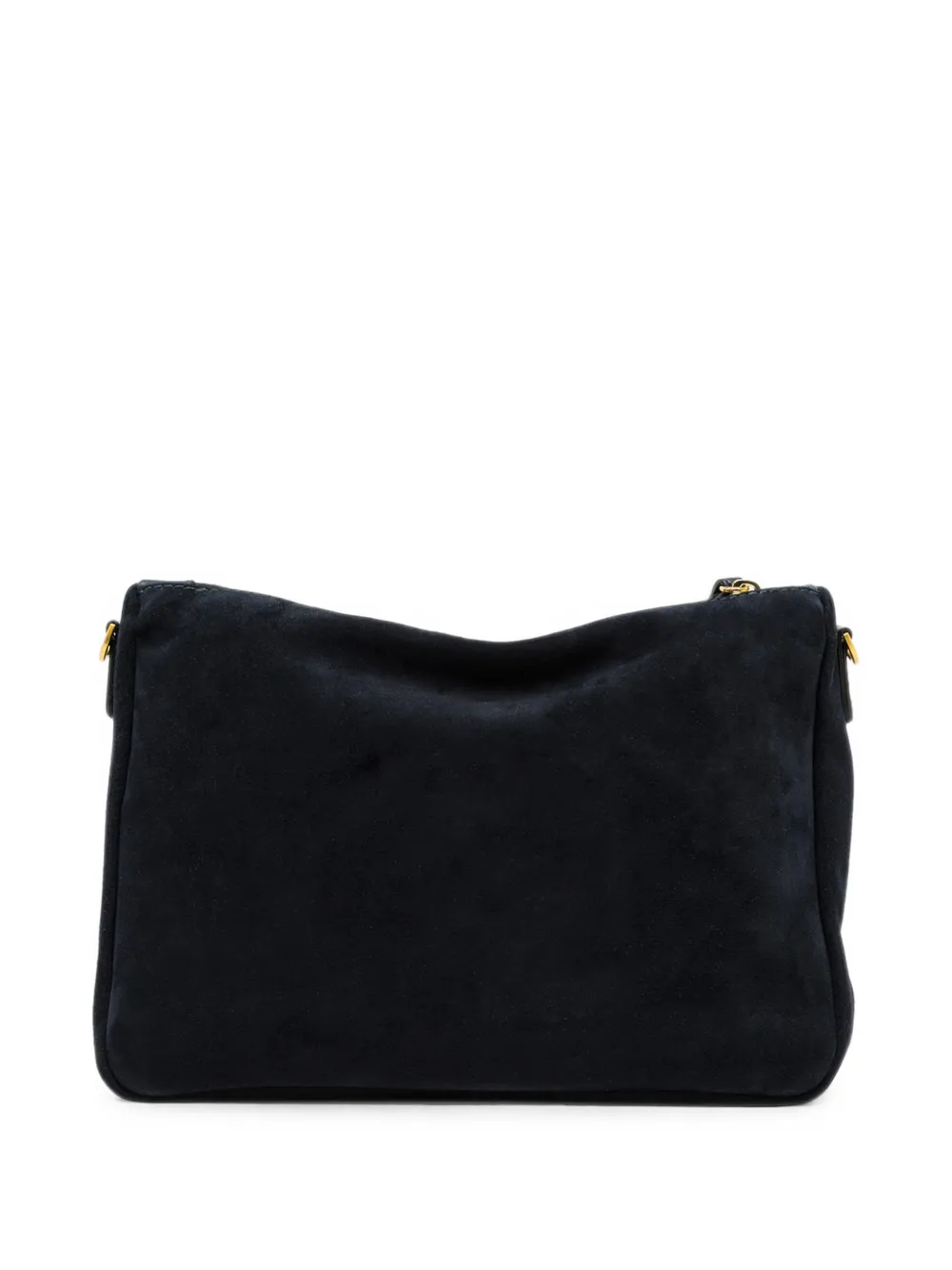 GIANNI CHIARINI Medium Nora Pouch clutch met suède afwerking Blauw