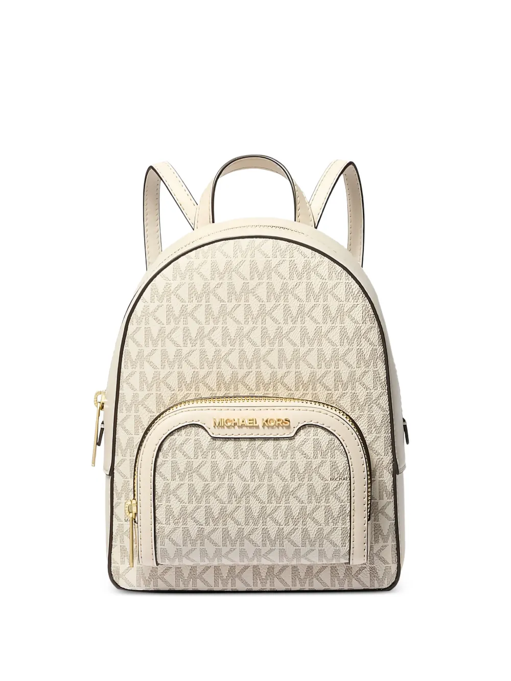 Michael Kors extra-small Jaycee monogram backpack - Toni neutri