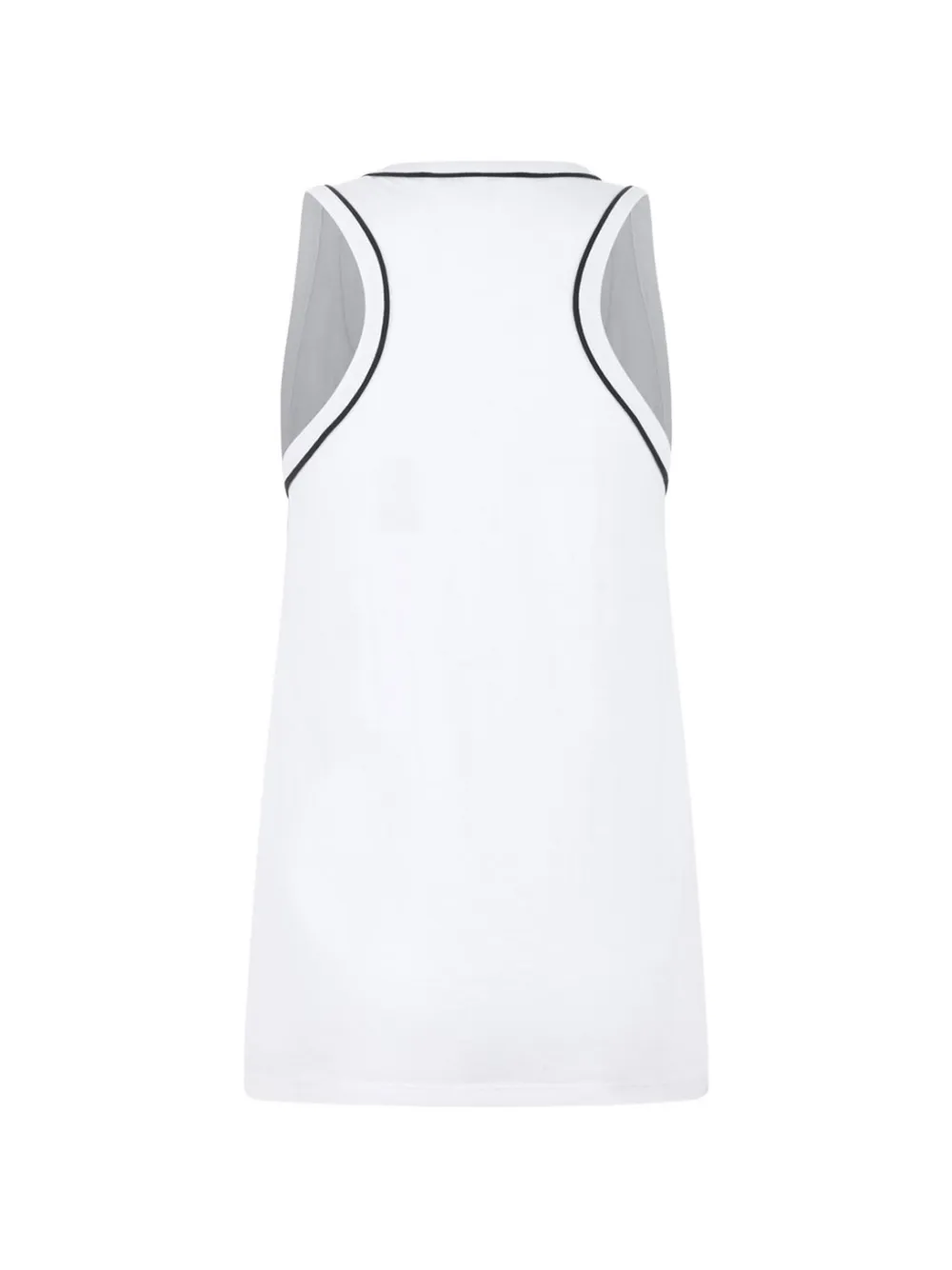 FRAME Tanktop met contrasterende afwerking Wit