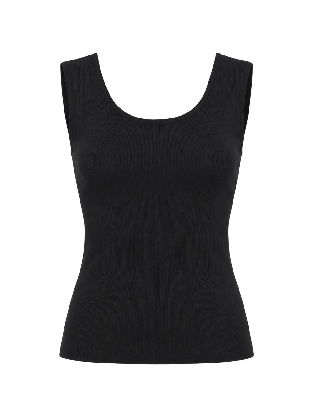Jucca ribbed-knit cutout tank top