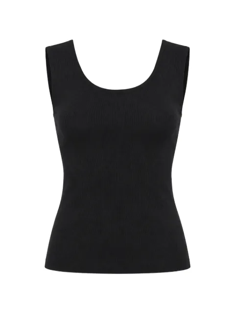Jucca ribbed-knit cutout tank top