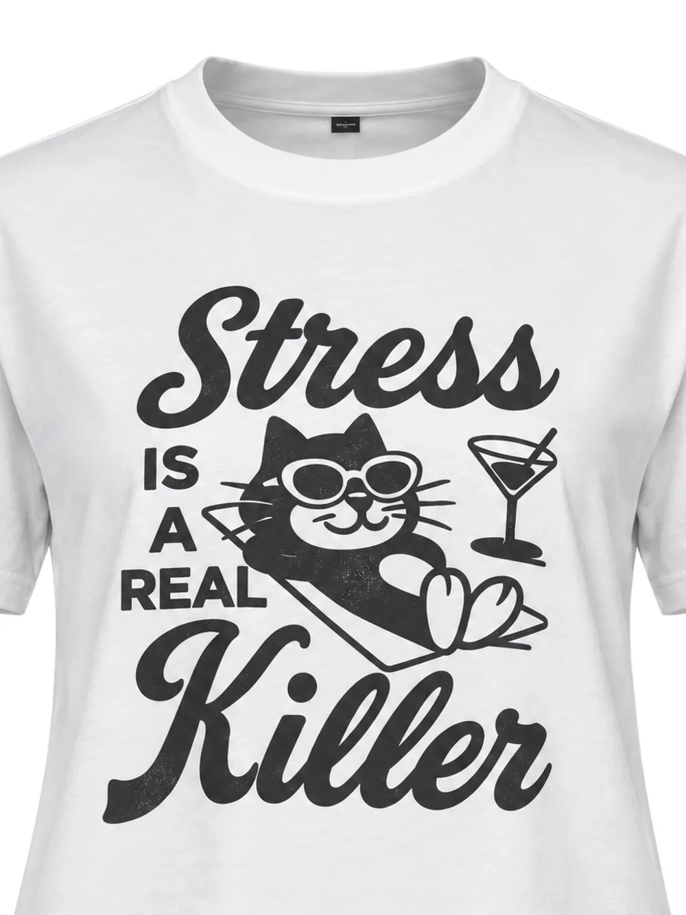ASKK NY T-shirt met print Wit