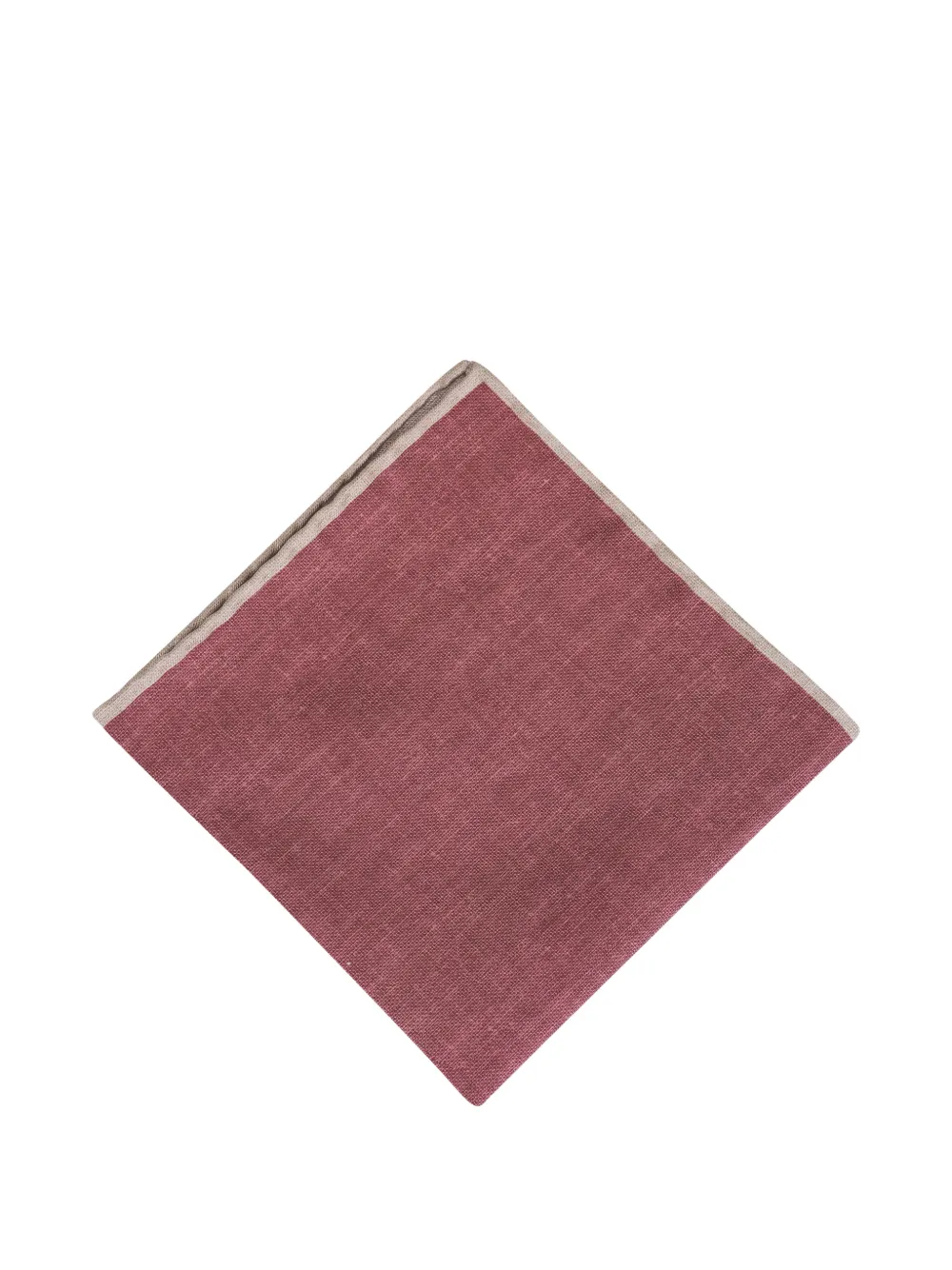 Paolo Albizzati slub-texture pocket square