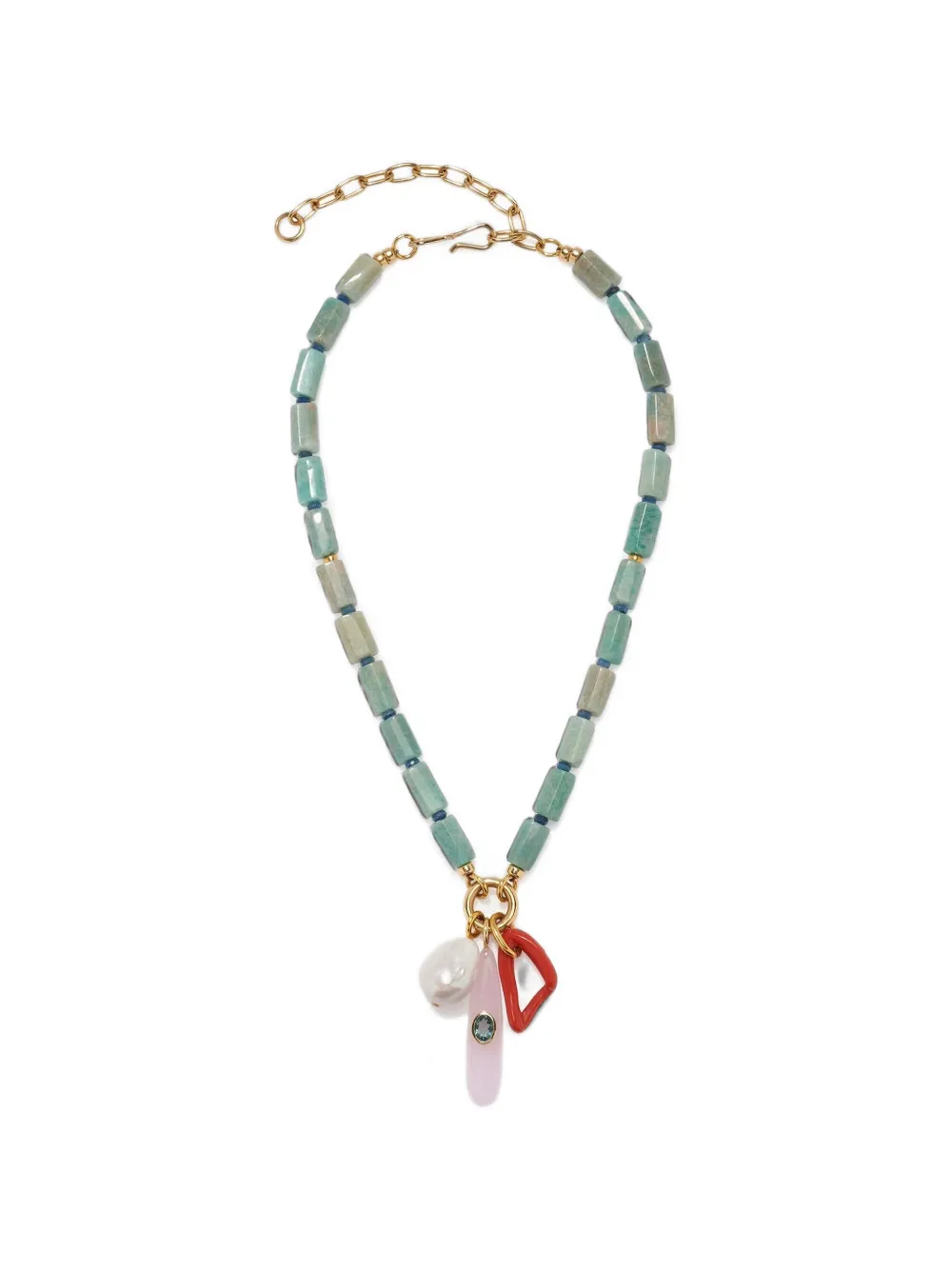 Lizzie Fortunato Cortez beaded necklace