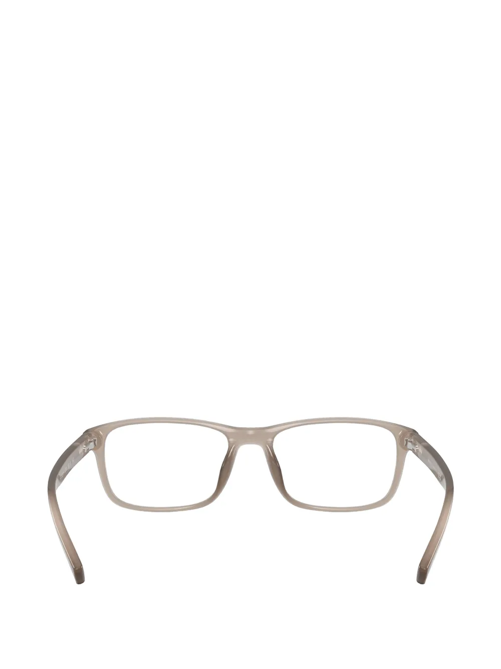 Armani Exchange Bril met vierkant montuur Beige