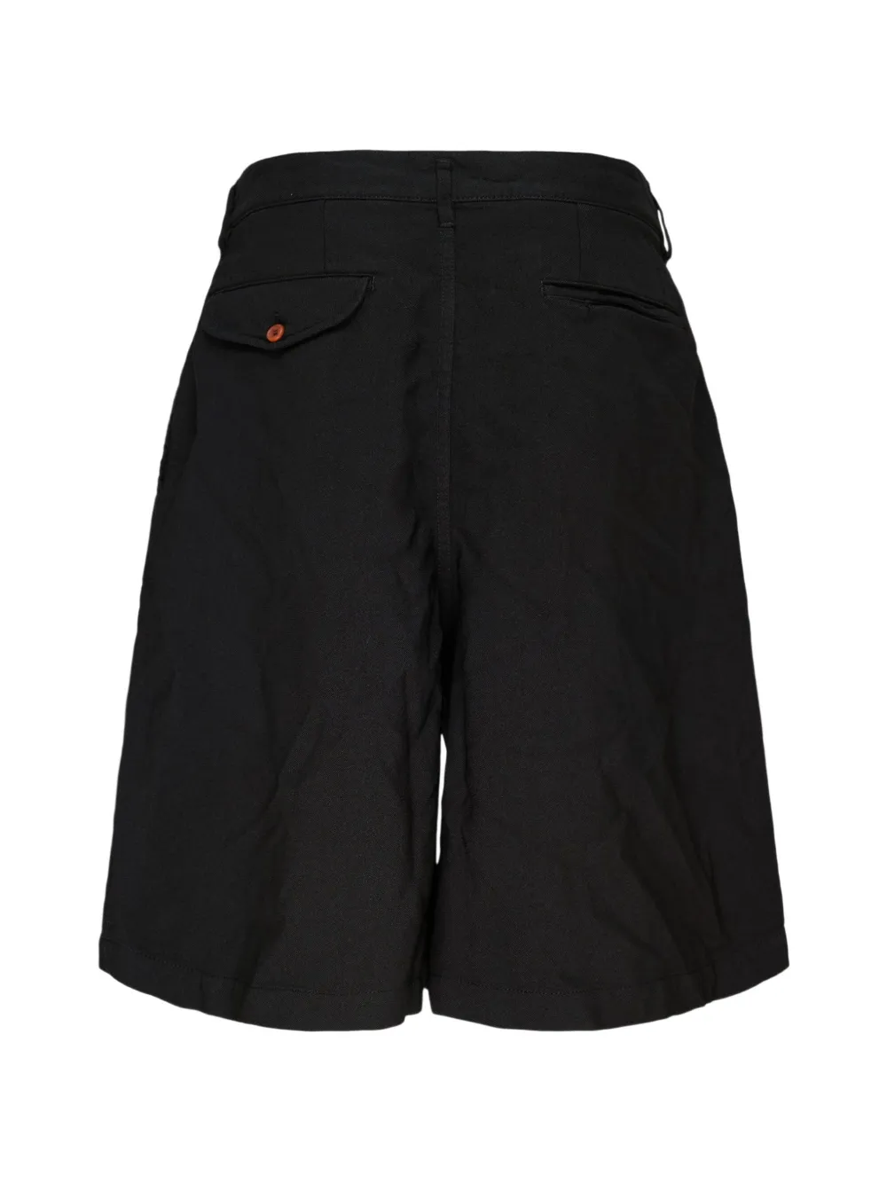 Comme Des Garçons Shirt Geplooide shorts Zwart