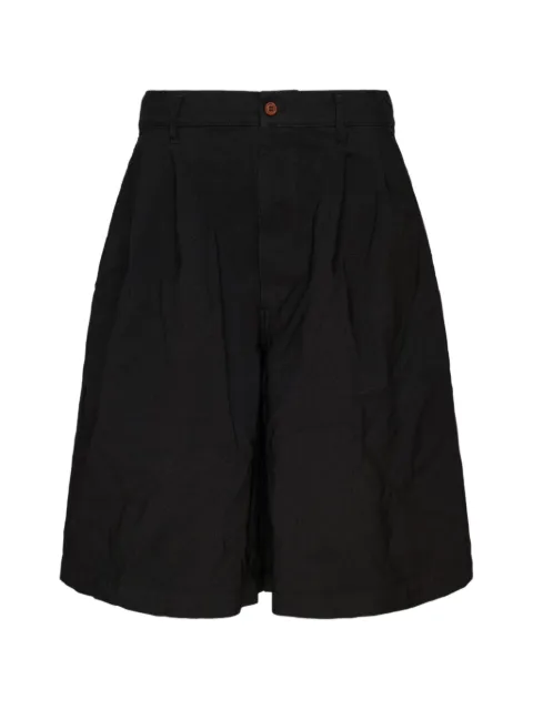 Comme des Garçons Homme pleated knee-length shorts