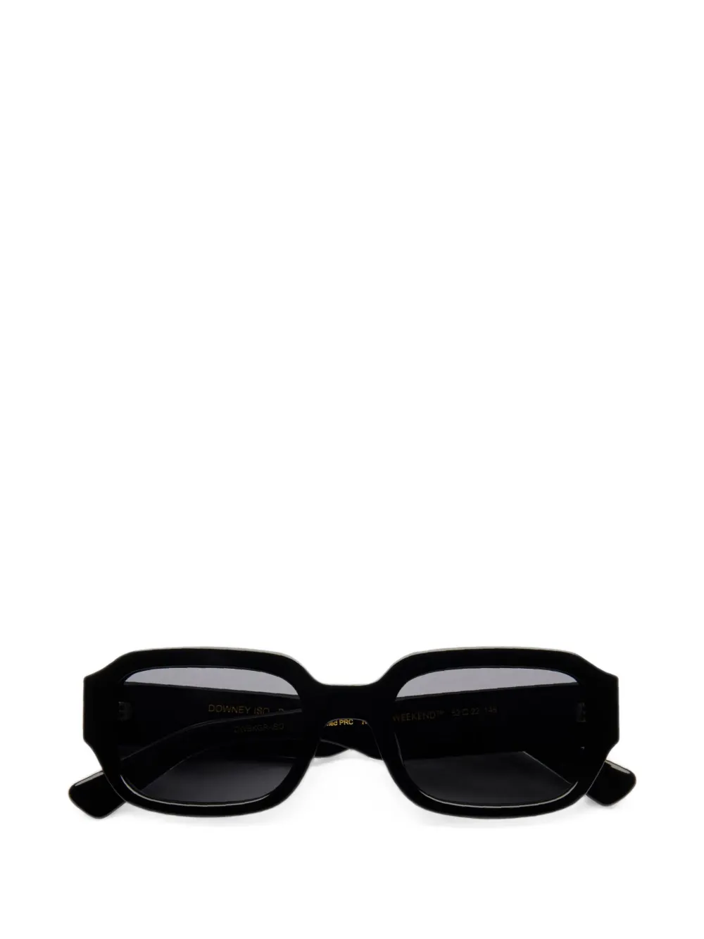 MessyWeekend Reveal Rectangle-frame Sunglasses in Black, view 4